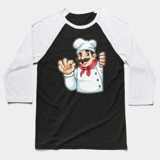 Chef with Chef's hat Baseball T-Shirt